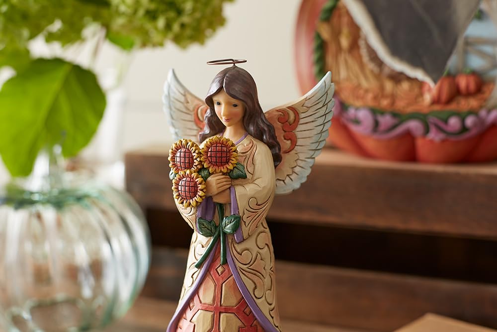 陶器製 天使のフィギュア JIM SHORE Angel Wrap～ジムショア Amazon.com: Enesco Jim Shore Heartwood Creek Fall Harvest Angel